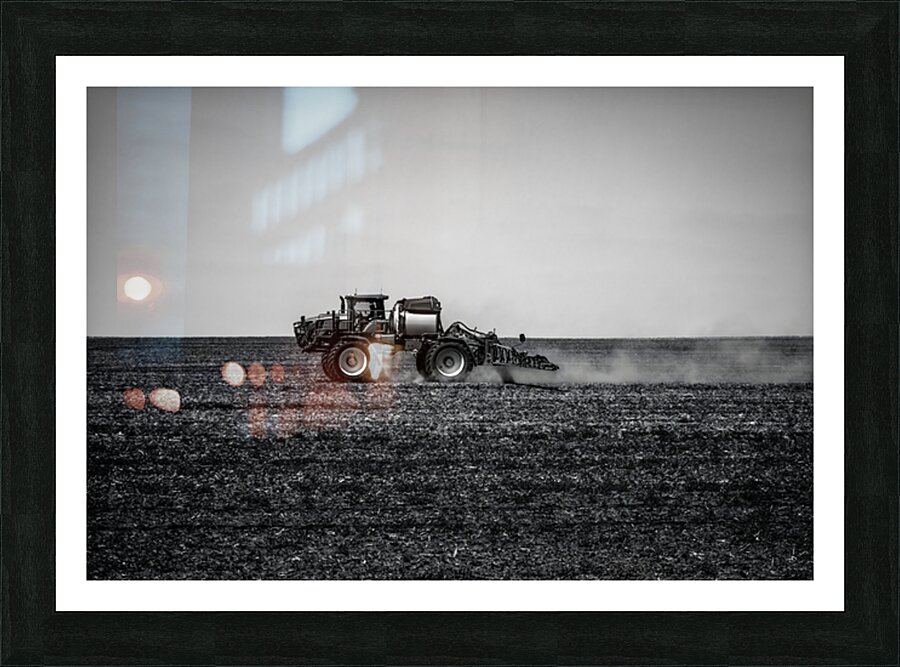 Cultivated Horizon Picture Frame print