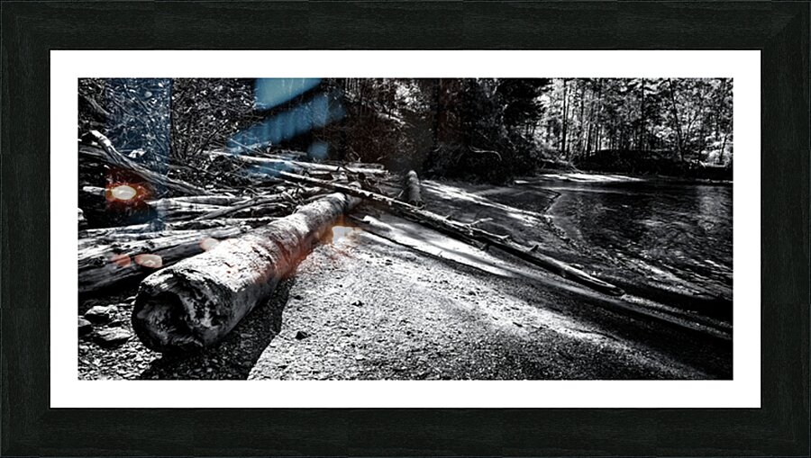Lake Harvest Picture Frame print