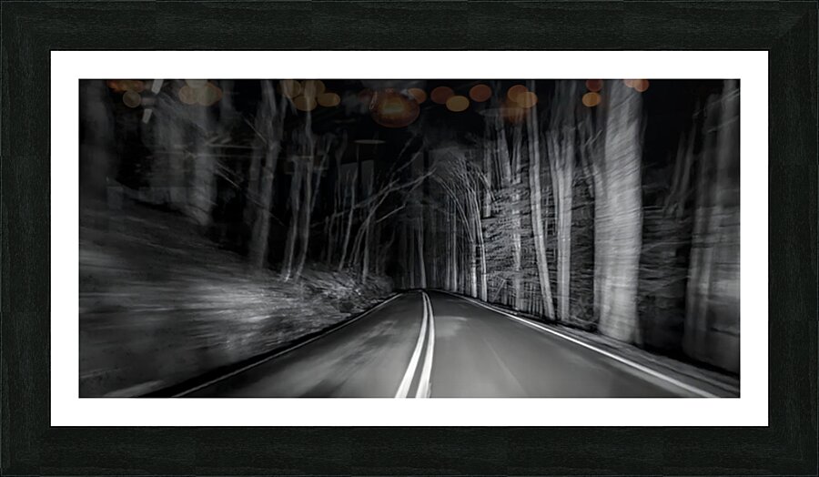 Nocturnal Drift Picture Frame print
