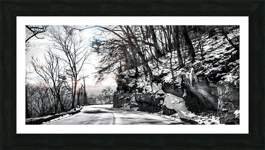 Winter’s Edge Picture Frame print