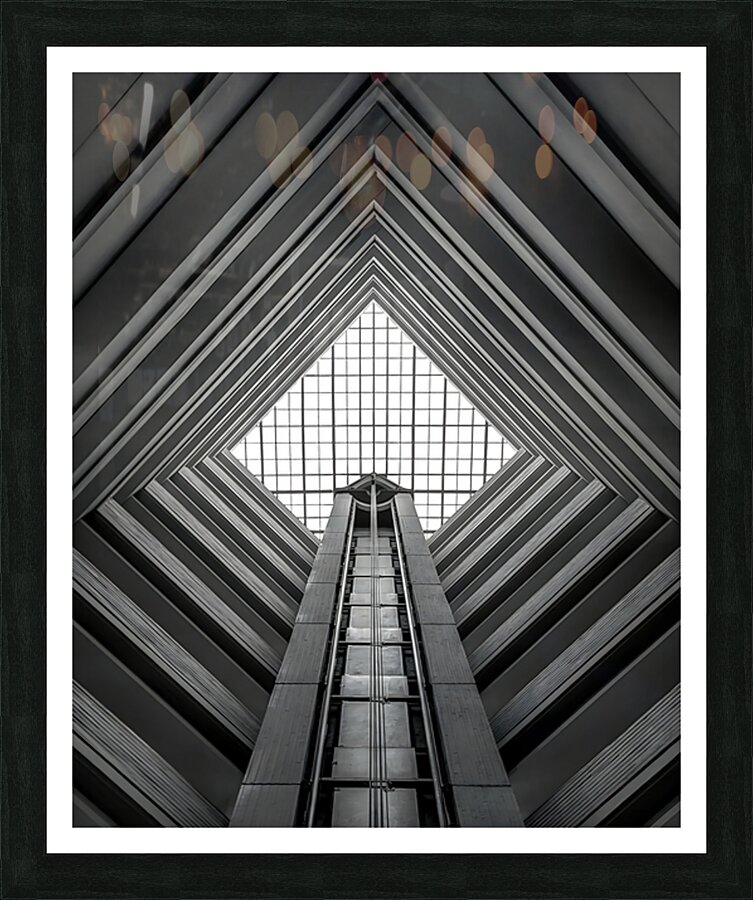 The Ascent Picture Frame print