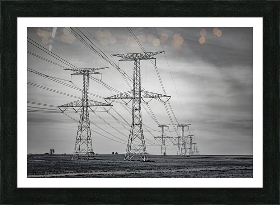 Lines of Progress Picture Frame print