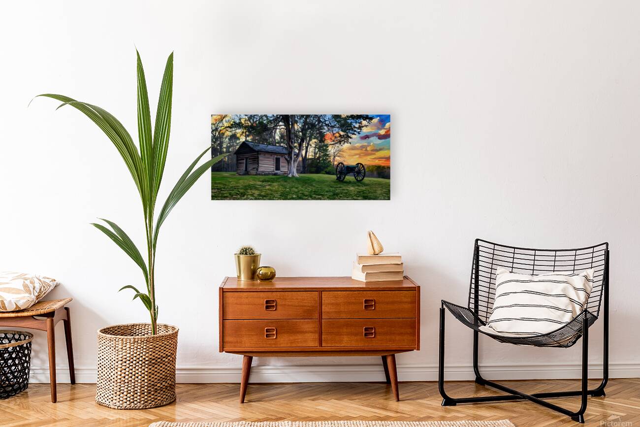 Cabin On The Battlefield Reproduction