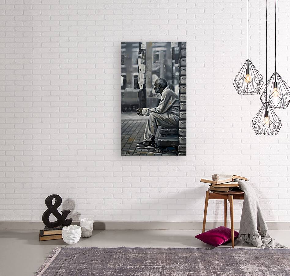 Man On The Corner Reproduction