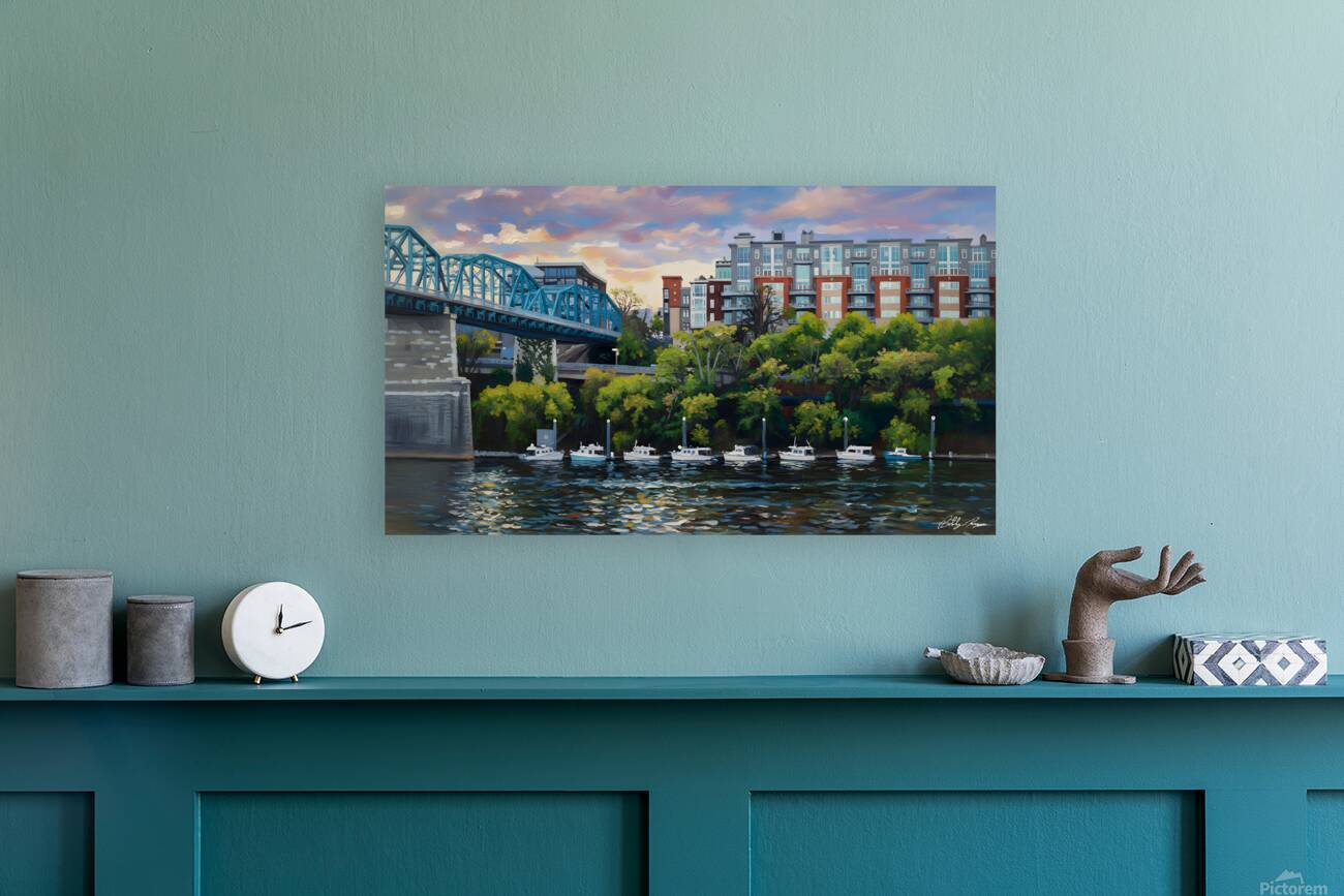 On The River Reproduction