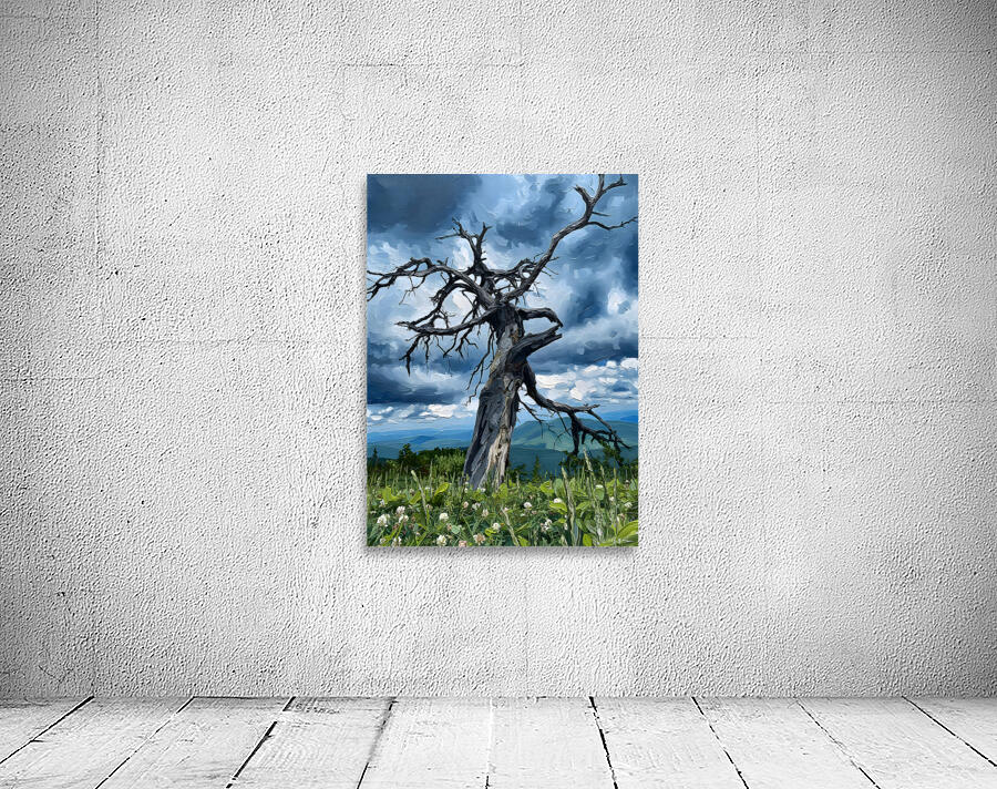 Ghost Valley Tree Wall Preview