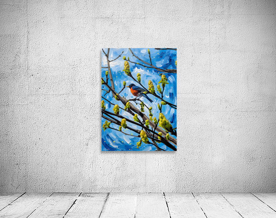 Bird In A Tree Wall Preview