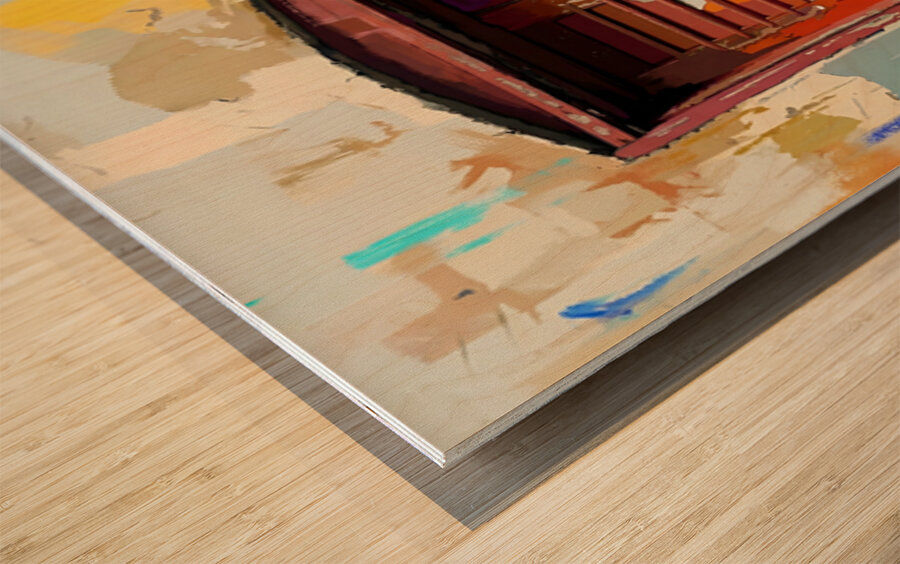 The Door Impression sur bois