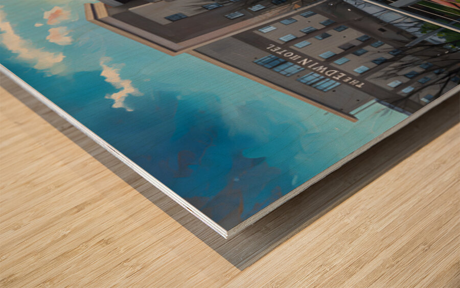 Bridge To The Edwin Wood print