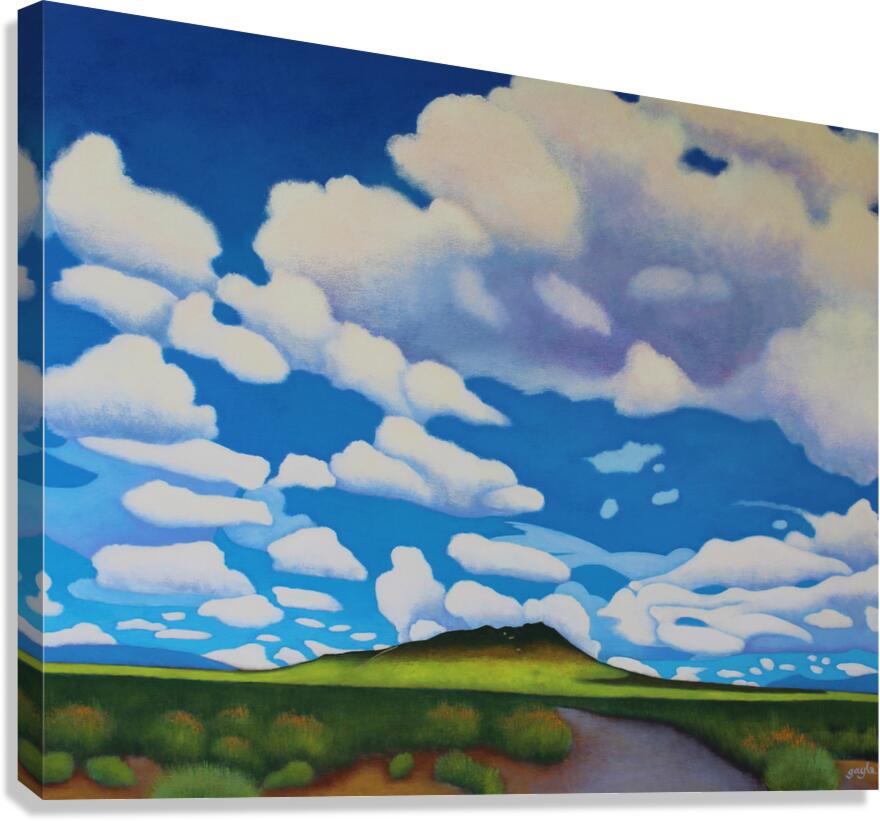 A Walk in the Clouds Canvas Print