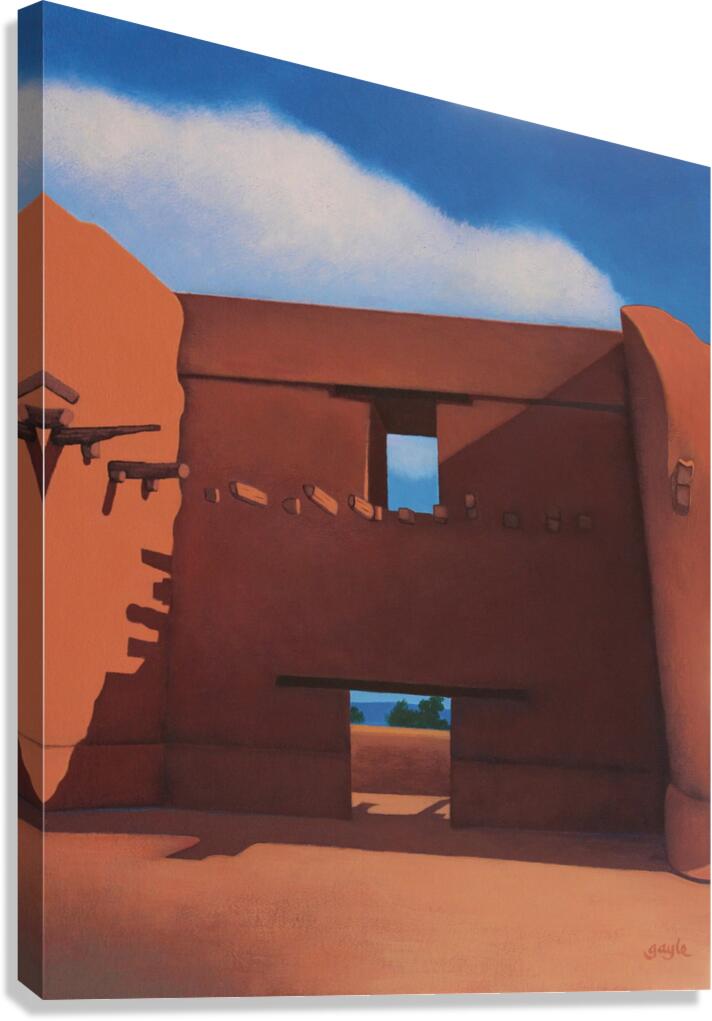 Under the Pecos Sun Canvas Print