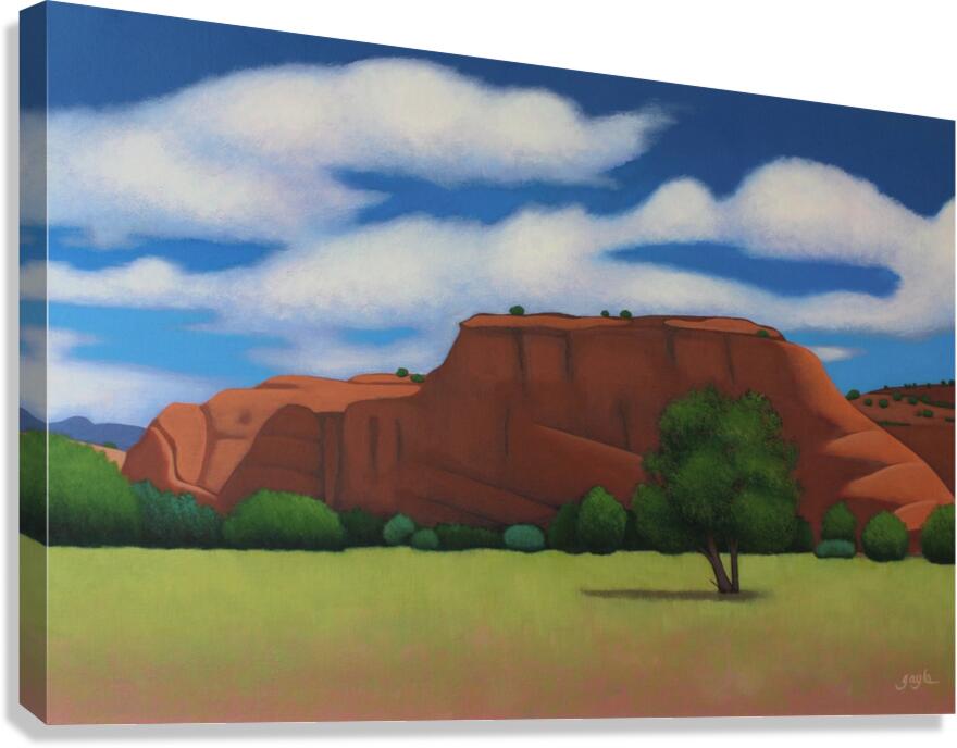 Jemez Red Rocks Canvas Print