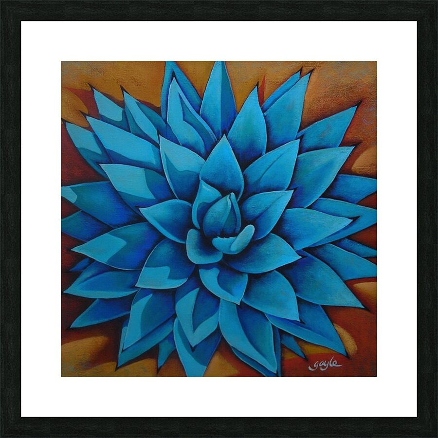 Agave II Picture Frame print