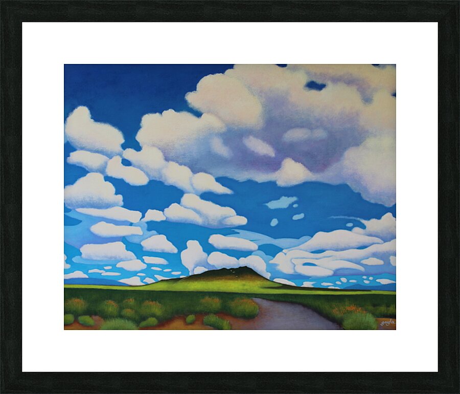 A Walk in the Clouds Picture Frame print