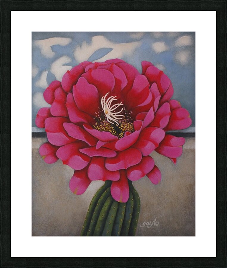 Tickled Pink Picture Frame print