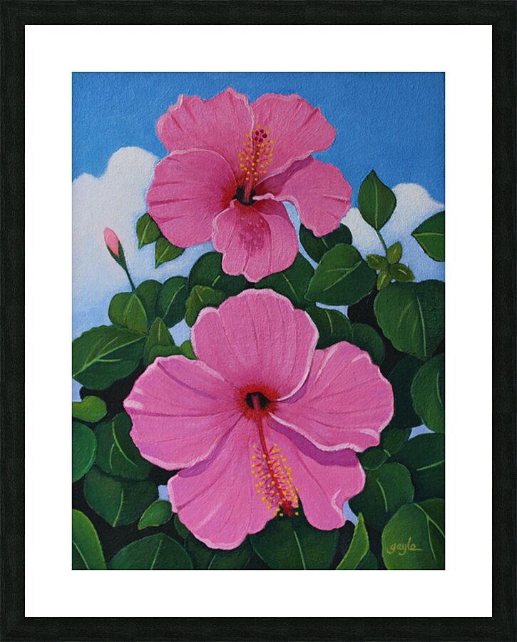 Summer Pinks Picture Frame print