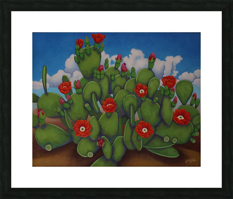 Desert Glow Picture Frame print