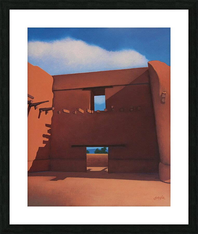 Under the Pecos Sun Picture Frame print