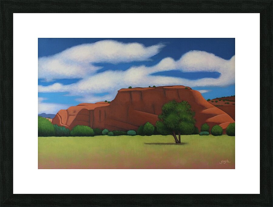 Jemez Red Rocks Picture Frame print
