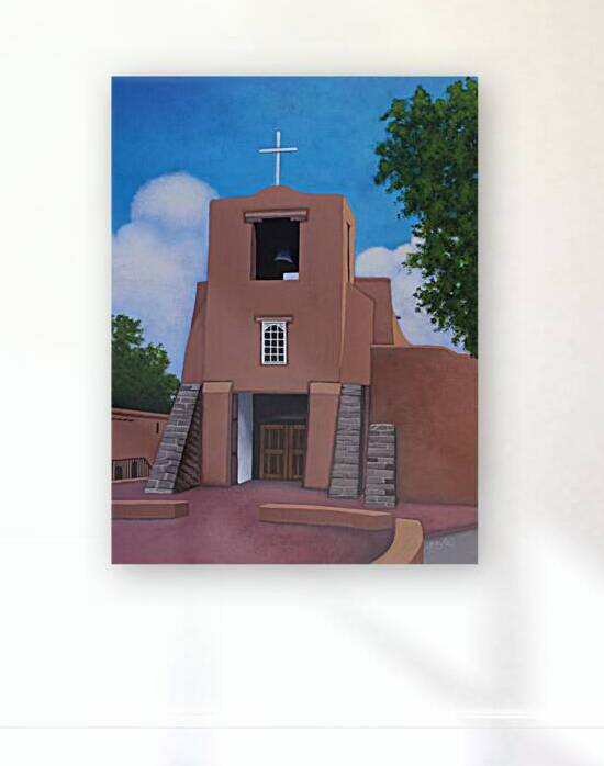 San Miguel Mission by Gayle Faucette Wisbon