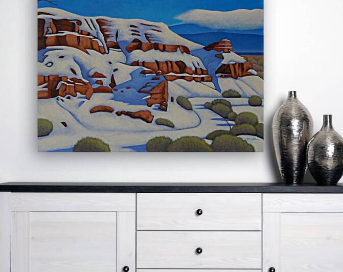 Snow on the Bluff Reproduction