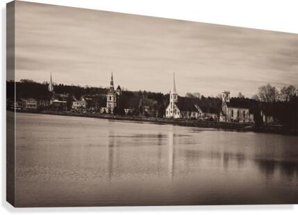 Mahone Bay  Nova Scotia Canvas Print