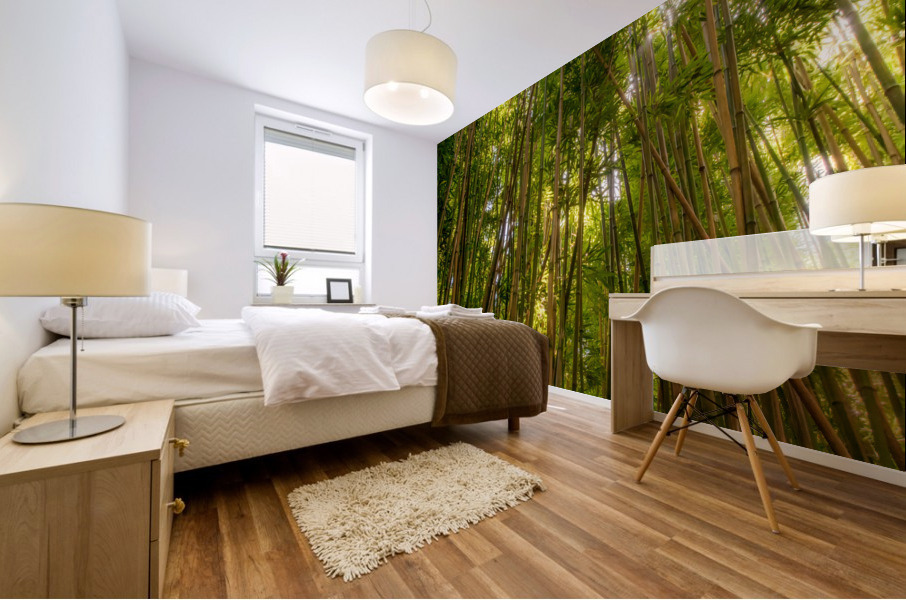 Bamboo Forrest Mural print