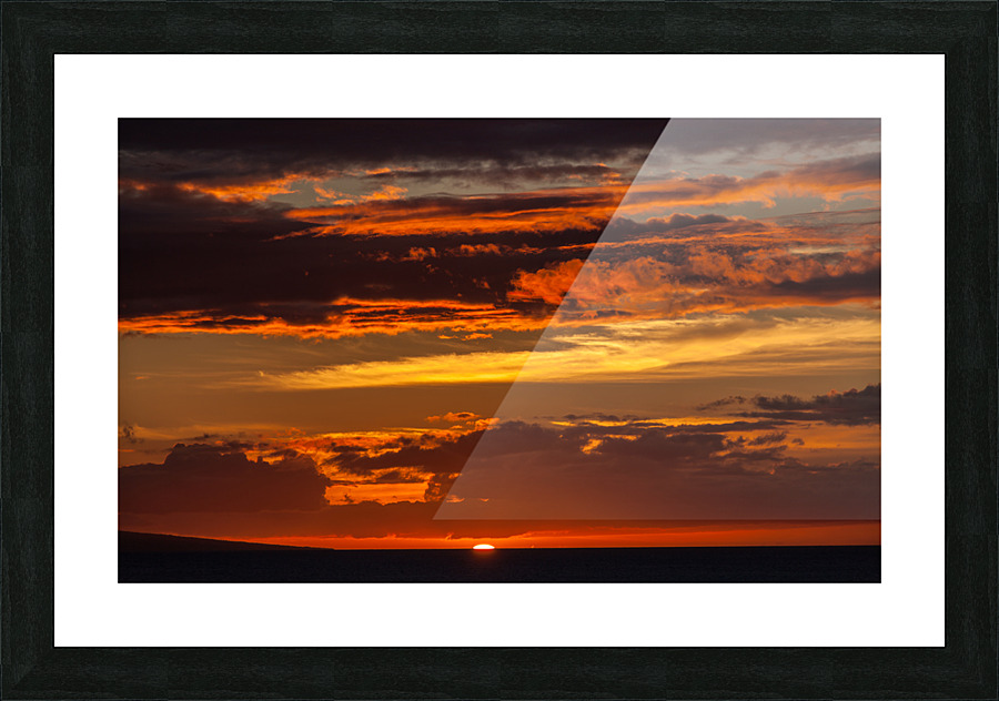 Maui Sunset  Picture Frame print