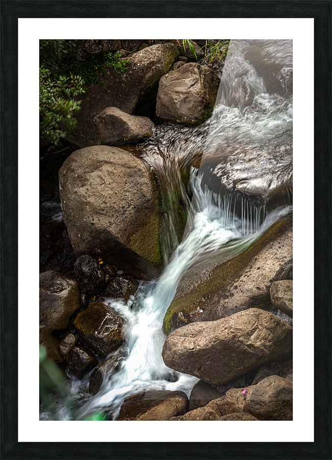 Water Fall  Picture Frame print