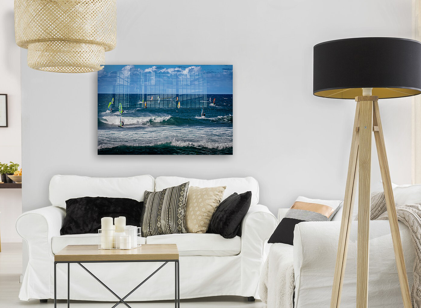 Wind Surfers  Reproduction