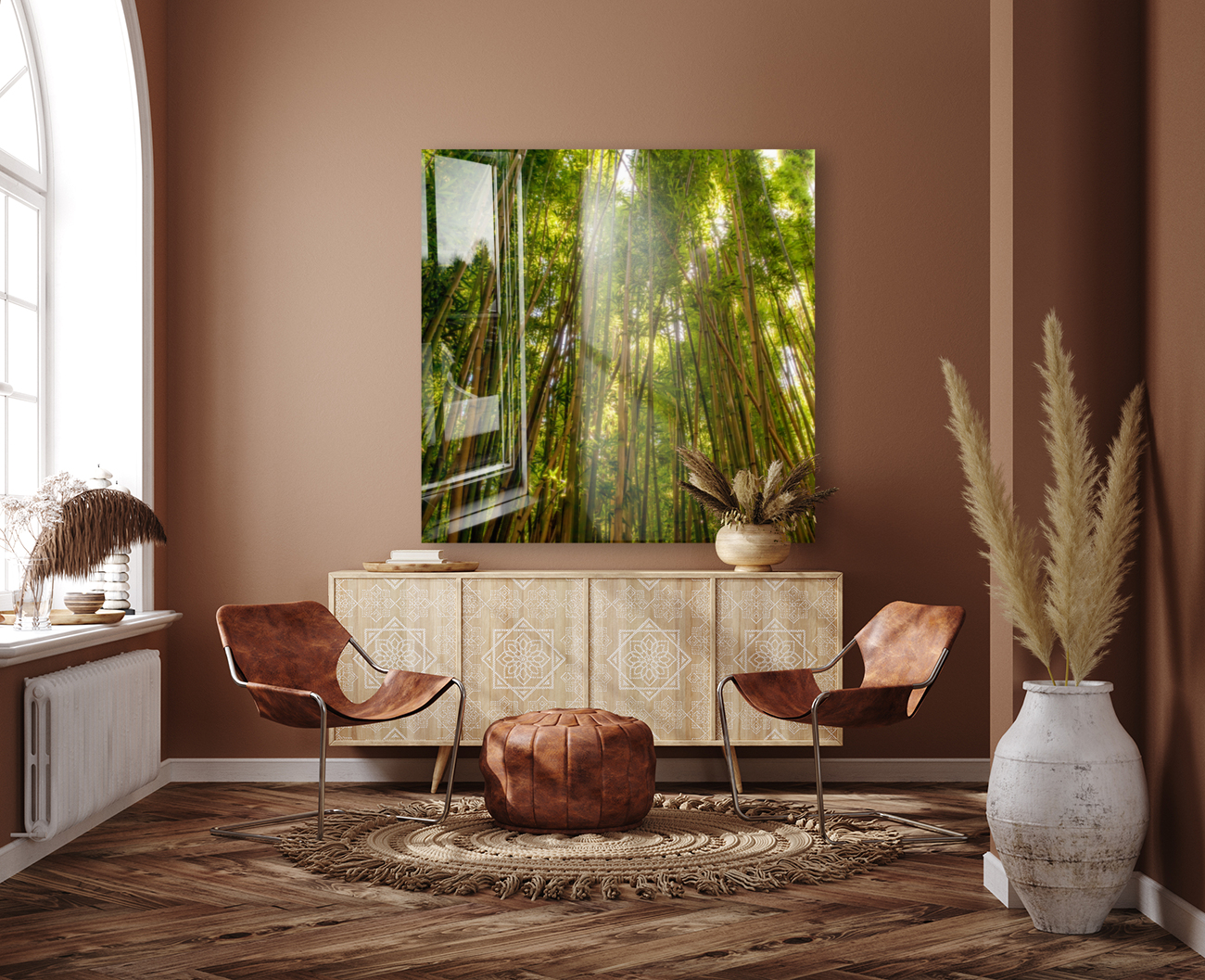 Bamboo Forrest Reproduction