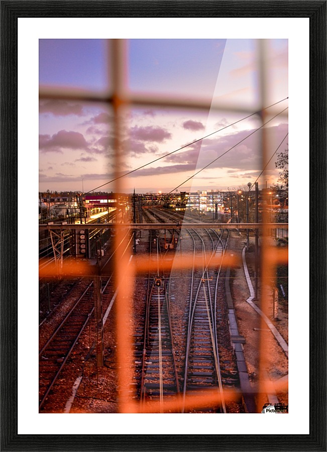follow your way Picture Frame print