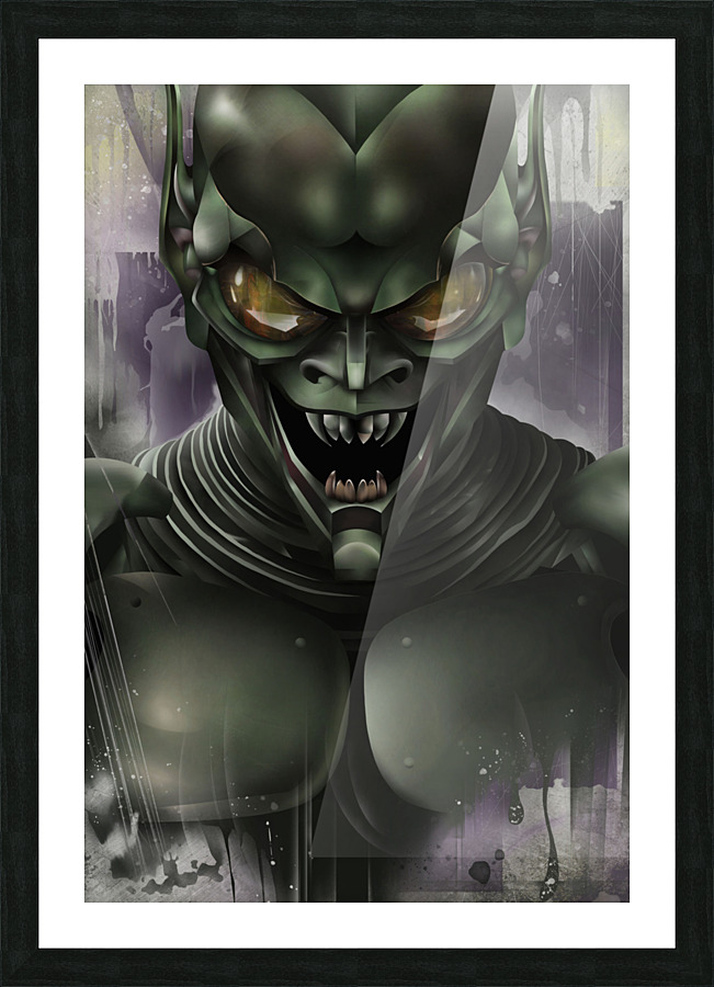 Green Goblin Picture Frame print