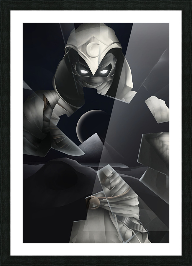 Moon Knight Picture Frame print