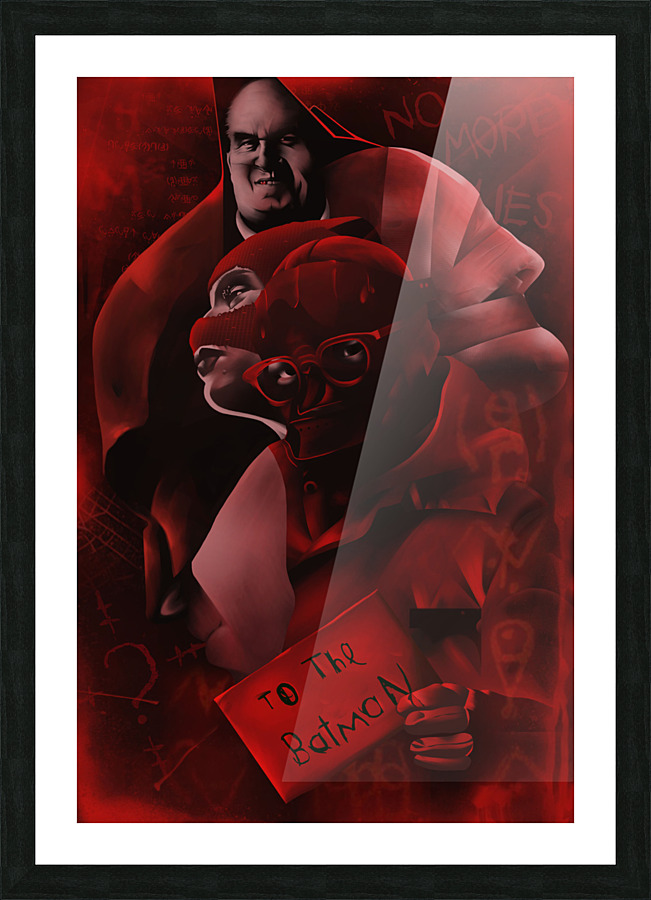 The Batman Picture Frame print