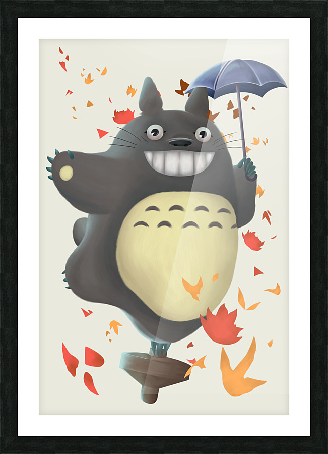 Totoro Picture Frame print