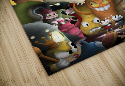 Cuphead Gabriel Cote puzzle