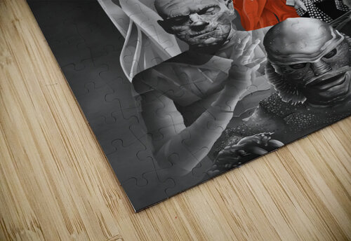Universal Monsters Gabriel Cote puzzle