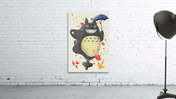 Totoro Wall Preview