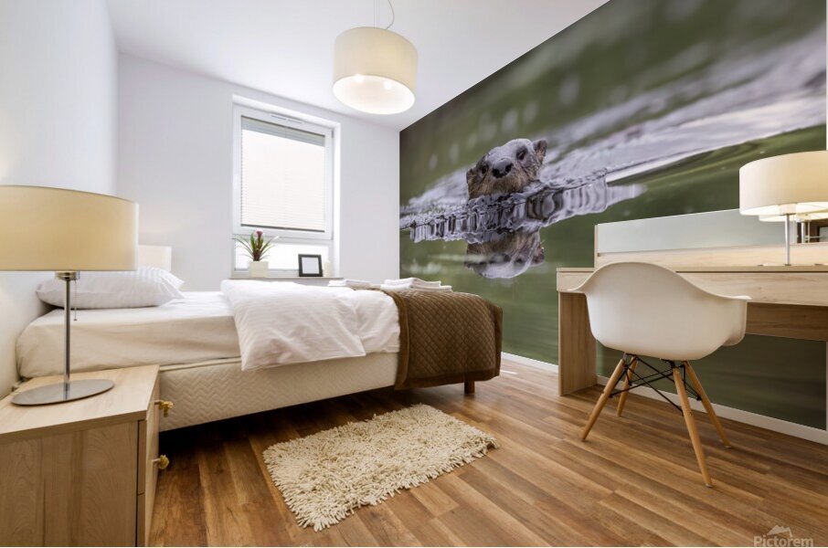 Effet miroir Mural print