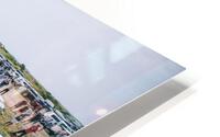 Lined Up on Katama HD Metal print