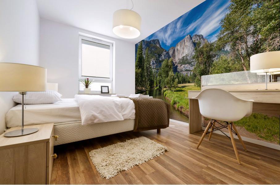 Yosemite Valley View Mural print