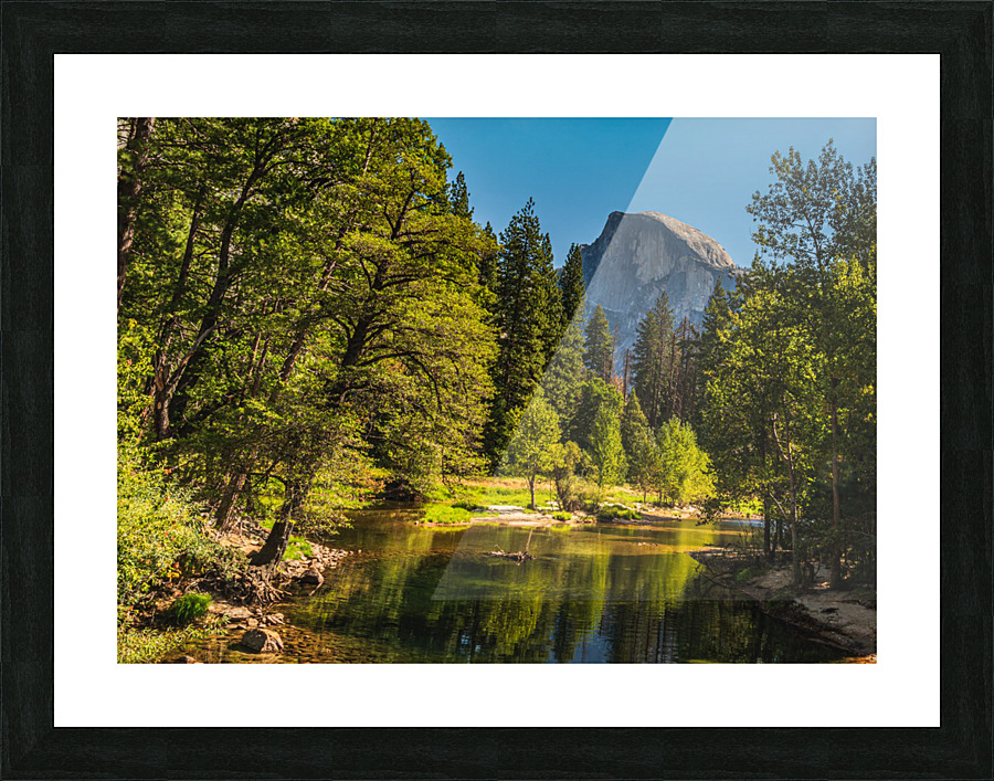 Half Dome View Picture Frame print