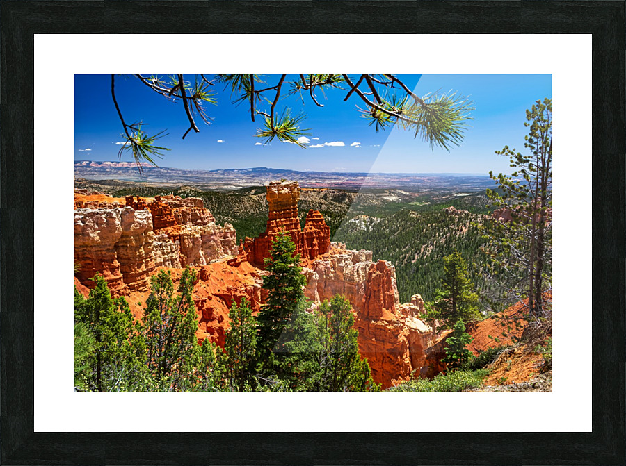 Bryce Canyon View Picture Frame print