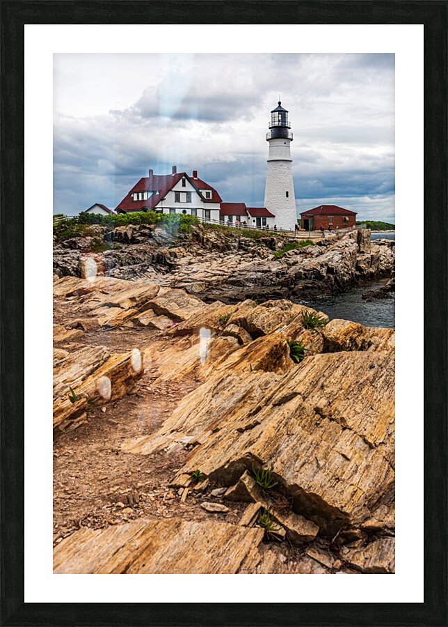Portland Head Light   Picture Frame print