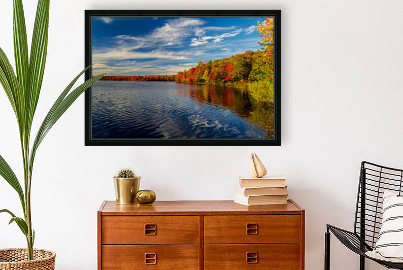 Autumn In The Poconos by David C  Hintz