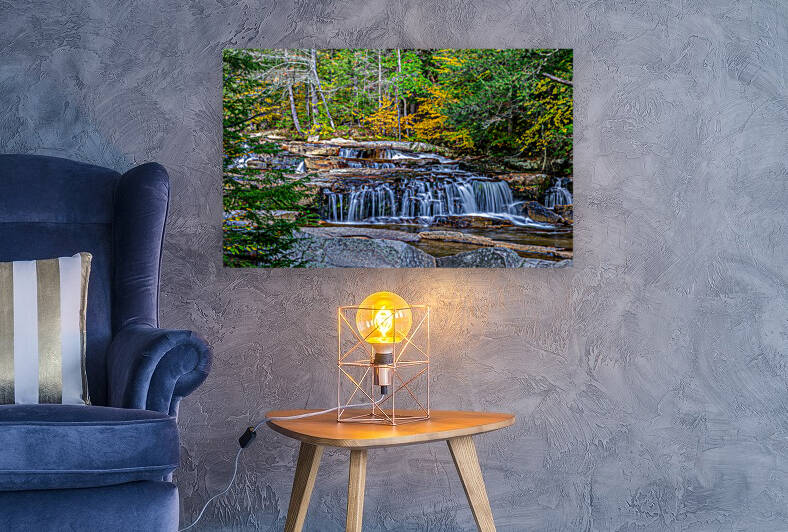 waterfalls in forest Reproduction