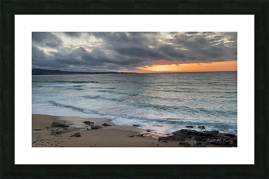 Seaside Calm Picture Frame print