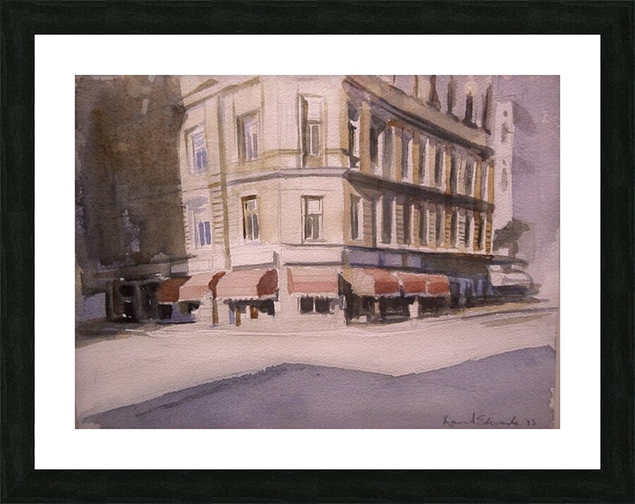 WASA GATAN STKHLM WC Picture Frame print