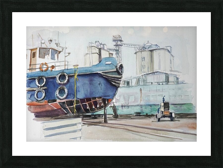 Up for Repairs Picture Frame print